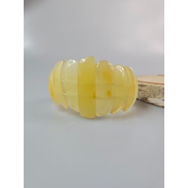 Balto gintaro apyrankė dovana mamai