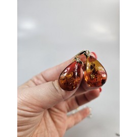 Gintariniai auskarai. Dovana Jai. Dovana mamai. dovanų rinkinys