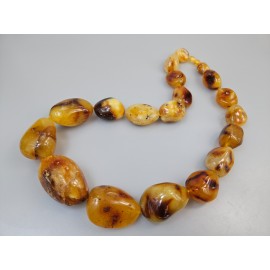 Gintariniai karoliai gydomasis gintaras žalio gintaro karoliai