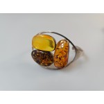 Sidabrinė apyrankė su gintaru dovana jubiliejui