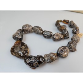 Amber necklace juodo gintaro Gintariniai karoliai gydomasis gintaras žalio gintaro karoliai
