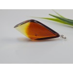 Baltijos gintaras. Vienetinis kaklo papuošalas iš gintaro. Kaklo papuošalas