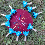 Lavinamasis žaislas "Mašinėlės"