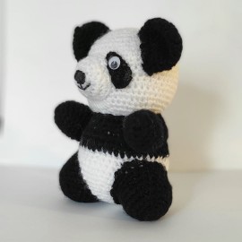 Juodai baltas meškiukas Panda | Soft toy Panda Bear 