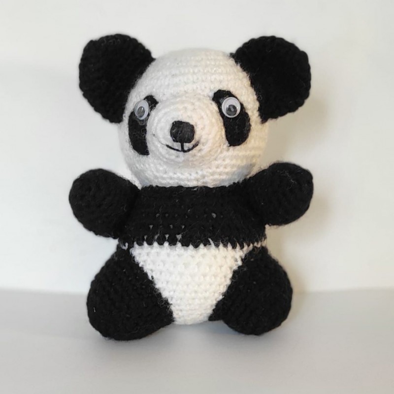 Juodai baltas meškiukas Panda | Soft toy Panda Bear 