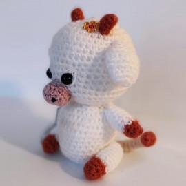 Baltasis Veršelis | Soft toy The white calf