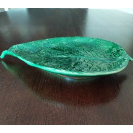 Keramikinė lėkštė -lapas