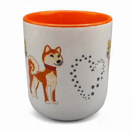 Dekoruotas puodelis 290 ml. Šibos