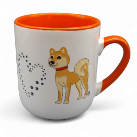 Dekoruotas puodelis 290 ml. Šibos