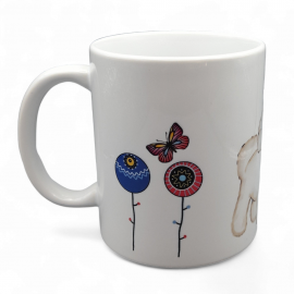 Dekoruotas puodelis, 330 ml