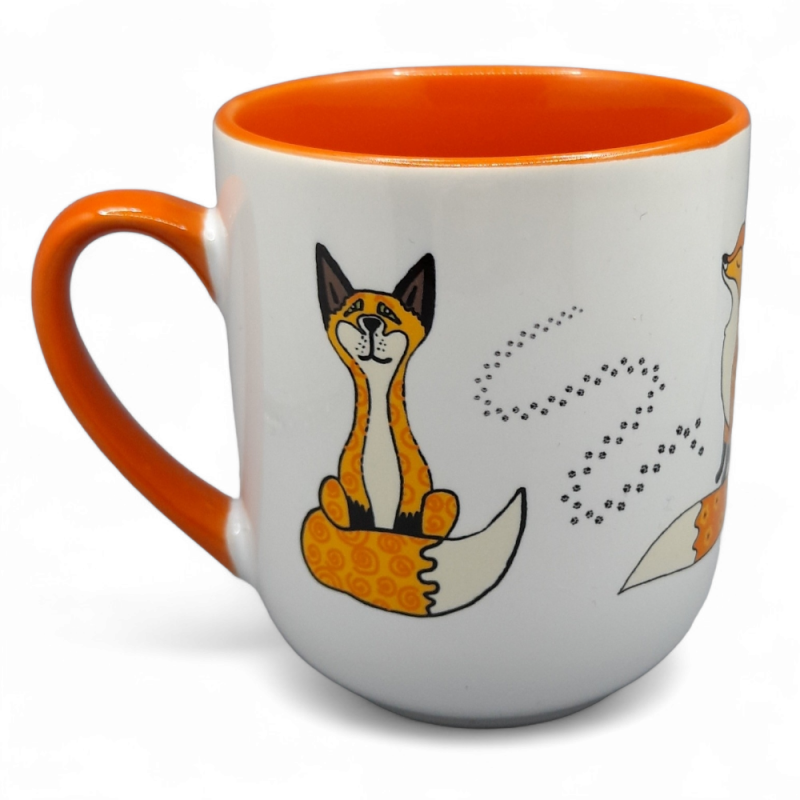 Dekoruotas puodelis 290 ml. Laputaitės