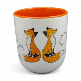 Dekoruotas puodelis 290 ml. Laputaitės