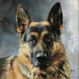 Miniatiura "Vokiečių aviganis"