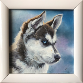 Miniatiura " Sibiro haskis" Miniatiura " Sibiro haskis"