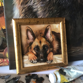 Miniatiura "Vokiečių aviganis"  Miniatiura "Vokiečių aviganis"