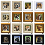 Paveiksliukai -magnetukai "šuniukai" Paveiksliukai -magnetukai "šuniukai"