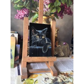 Miniatiura “Juoda katė”  Miniatiura “Juoda katė”