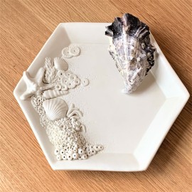 Porcelianinė dekoratyvi lėkštė
