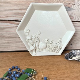 Porcelianinė dekoratyvi lėkštė