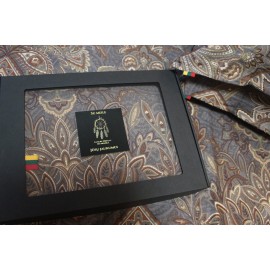 Prabangus Dvigulis Luxury Satino patalynės komplektas "Romantic Night"  200x220,50x70