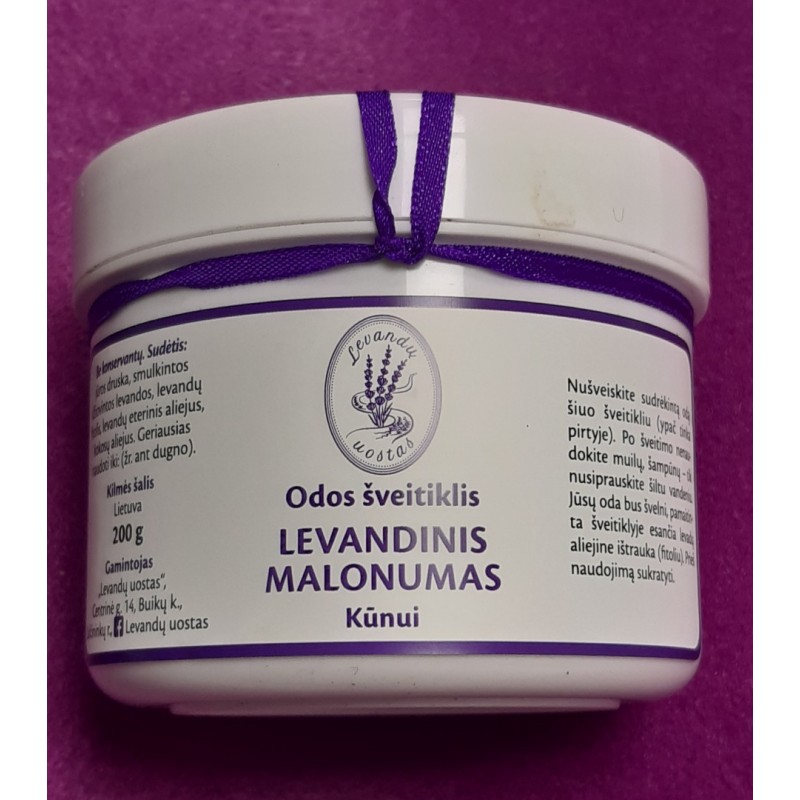 Levandinis malonumas - Odos šveitiklis - 350 g