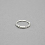 Žiedas_Jaukiai grubus_Sidabras