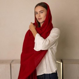 Bordo spalvos moheros šalis su alpakų vilna  Bordo spalvos moheros šalis su alpakų vilna