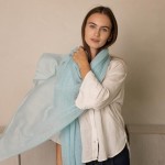 Pastelinės turkio spalvos moheros šalis su alpakų vilna Pastelinės turkio spalvos moheros šalis su alpakų vilna