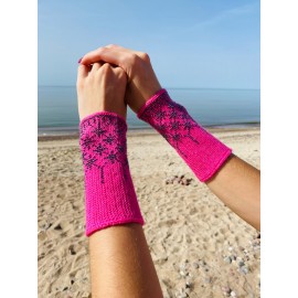 Riešinės rožinės spalvos 16X8cm