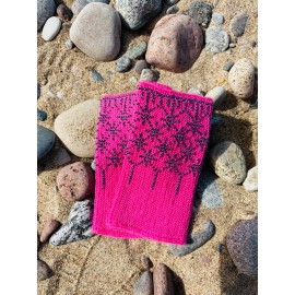 Riešinės rožinės spalvos 16X8cm