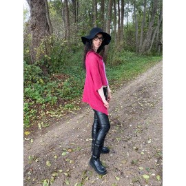 Pončas, skraistė, užmestukas, skersinukas.  Alpakos, vilnos ir šilko megztas pončas kelių spalvų, daug nešiojimo būdų