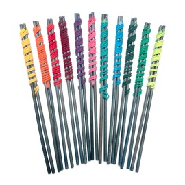 Burbulų lazdelės, mėlynos, viena pora