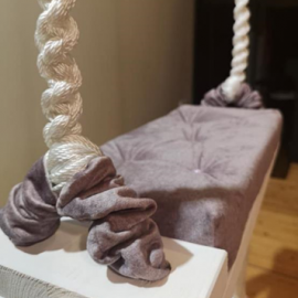 Medinės supynės-violetas