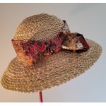 Šiaudinė skrybėlė  "Vasara"