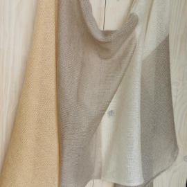 Šalikas skraistė iš moheros su šilku