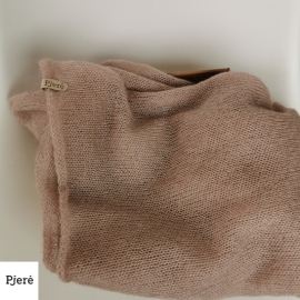 Šalikas skraistė iš moheros su šilku