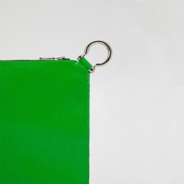 Odinė žalios spalvos rankinė