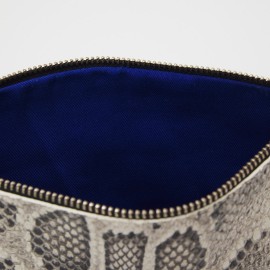 Odinė rankinė iš gyvatės rašto odos