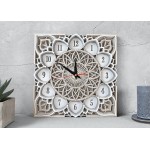 Įspūdingas mandala stiliaus sieninis laikrodis 35 arba 45cm dydžio!