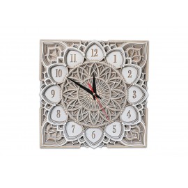 Įspūdingas mandala stiliaus sieninis laikrodis 35 arba 45cm dydžio!