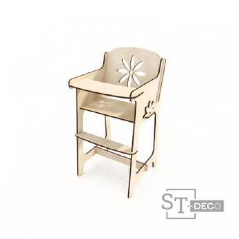 Žaislinė maitinimo kėdutė