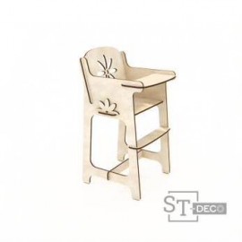 Žaislinė maitinimo kėdutė