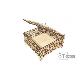 Medinė dėžutė servetėlėms