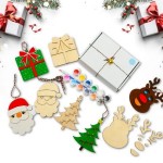 Kalėdinis dovanų rinkinys vaikams dekoravimui