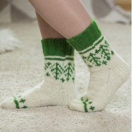 Moteriškos vilnonės kojinės „Eglė II“