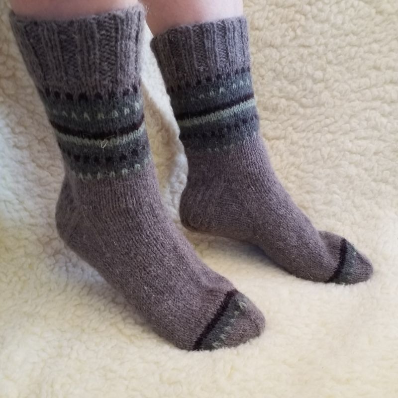 Vilnonės kojinės „Žiemkenčiai“