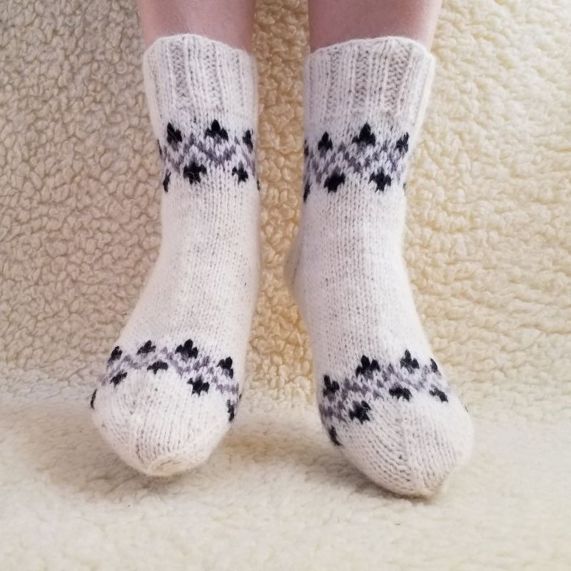 Kojinės „Kurapkytė rugiuos“