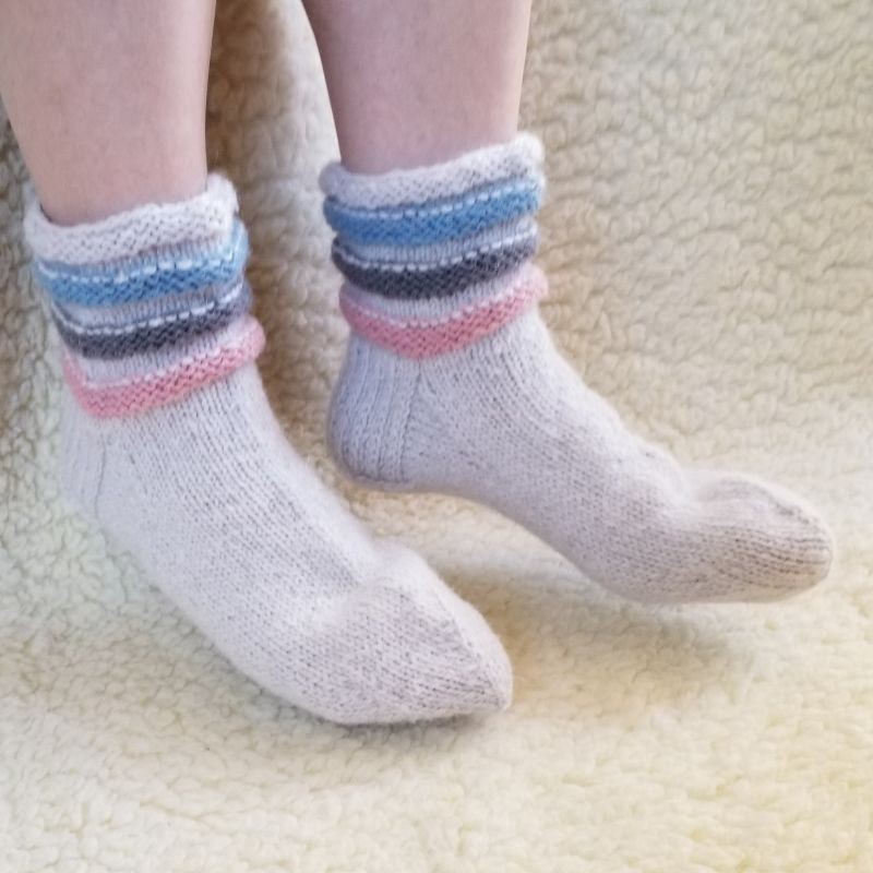 Naminės vilnonės kojinės „Asla“