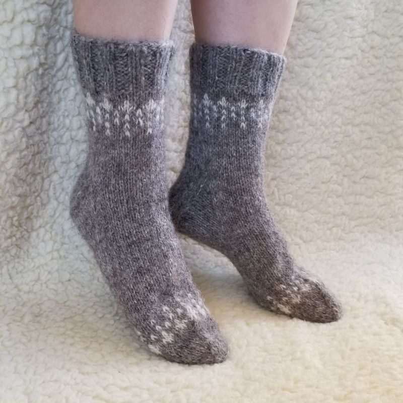 Vilnonės kojinės „Šlapdriba“