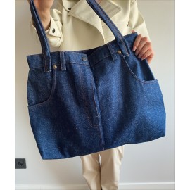 Moteriška džinsinė rankinė